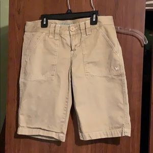 Aeropostale khaki Bermuda shorts